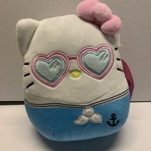 Squishmallows Hello Kitty Sailor Suit 8 Inch Soft Summer Plush Sanrio New 2022